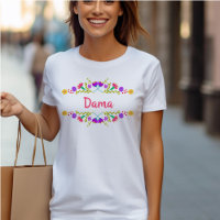 Quinceanera Dama Fiesta Mexicaine Florale Annivers