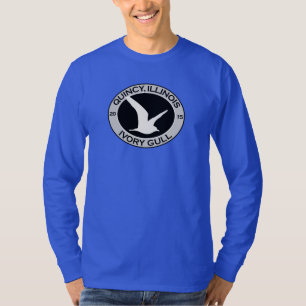 T-shirt Quincy, mouette ene ivoire de l'Illinois 2015