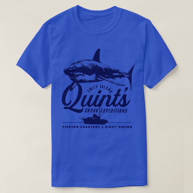 T-shirt Quint Fishing (Design devant)