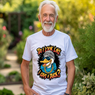 T-shirt Quirky Duck : Ai-Je L'Air De Donner Un Canard ?
