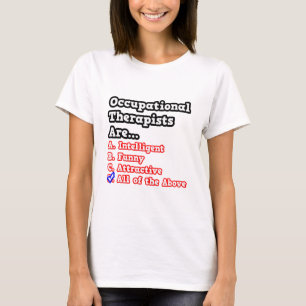 T-shirt Quiz des ergothérapeutes...Blague