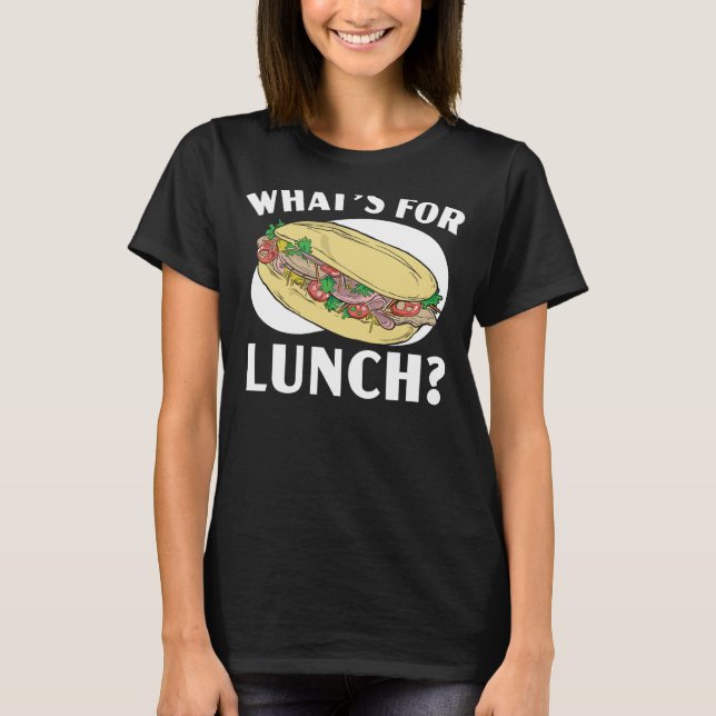 T-shirt Quoi de neuf Lady Cafeteria Lady Cook (Devant)