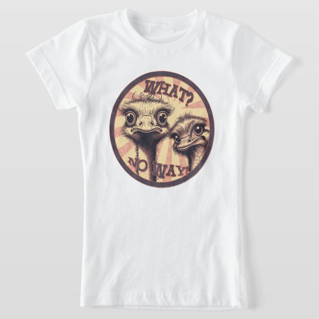 T-Shirt Quoi ? Pas question ! (Poser)