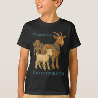 T-shirt Quoi que ce soit qui fait flotter votre animal de