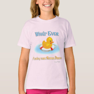 T-shirt Quoi Que Flotte Votre Caoutchouc