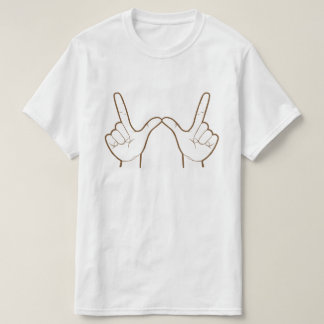 T-shirt Quoi que ! (Signe de main) graphique de la culture