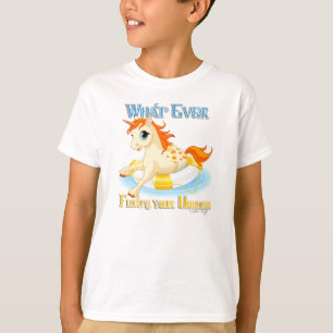 T-shirt Quoi qu'il flotte votre licorne