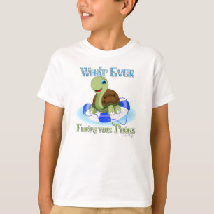T-shirt Quoi qu'il flotte votre tortue 2