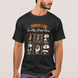 T-shirt Quokka Ce que je fais dans mon temps libre Quokka