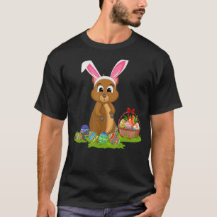 T-shirt Quokka Chasse aux oeufs de Pâques Bunny Quokka Pâq