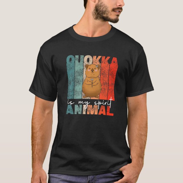 T-shirt Quokka Est Mon Esprit Animal Sweet Quokka 1 (Devant)