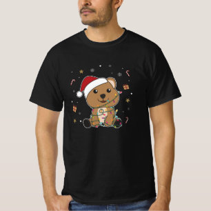 T-shirt Quokka Noël Neige Animaux d'hiver Quokkas