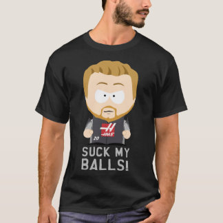 T-shirt &Quot ; Chuck mes boules&quot ; - Kevin Magnussen 