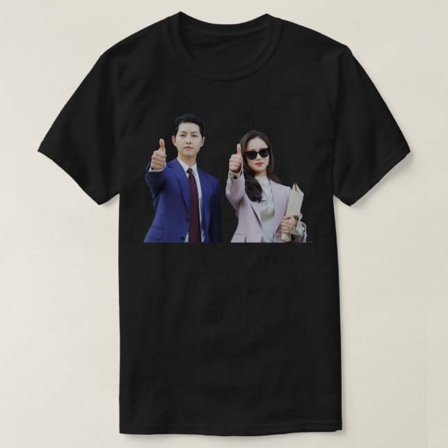 T-shirt &quot ; Vincenzo&quot ; Sticker (Design devant)