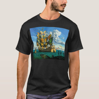 T-shirt quotDépart de l'expédition ailée par Vladamir Kush