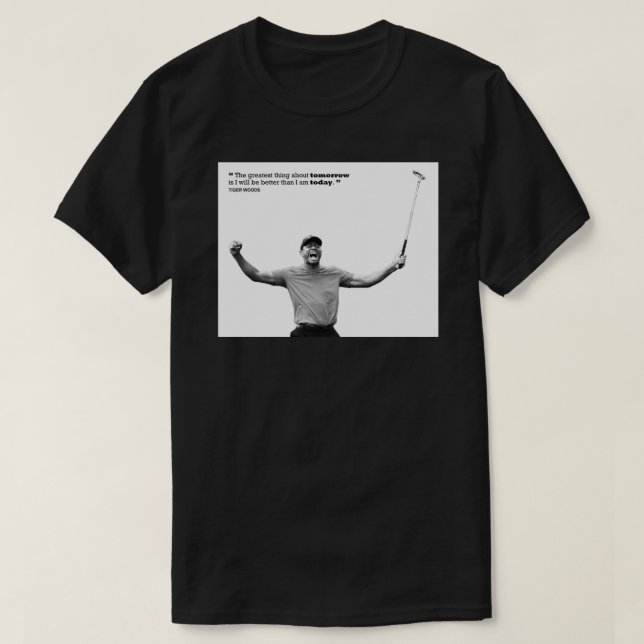T-shirt Quotes From Tiger Woods Art Print.png (Design devant)