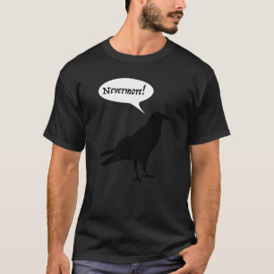 T-shirt Quoth The Raven Plus Du Poème D'Edgar A