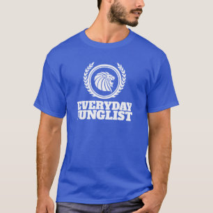 T-shirt quotidien de Junglist - tambour de DNB et