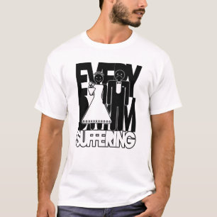 T-shirt Quotidien je souffre - les chemises drôles