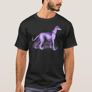 T-shirt Qu'Une Chemise De Chien Violet (Sans Mots) Essenti