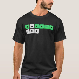 T-shirt QWFPGJ LUTTE clavier du geek Colemak de