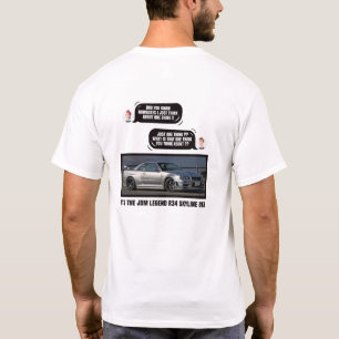 T-shirt R34 Skyline GTR