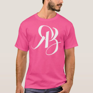 T-shirt R B Initiales