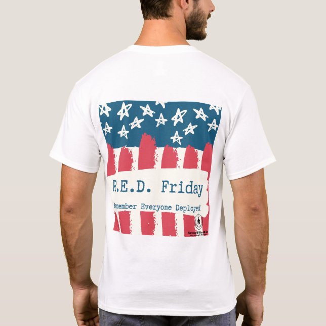 T-shirt R.E.D. vendredi (Dos)