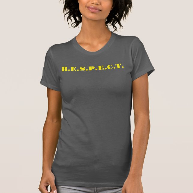 T-SHIRT R.E.S.P.E.C.T. (Devant)
