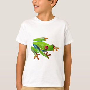 T-shirt R est pour la grenouille des arbres rouges