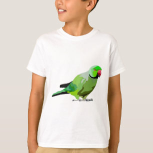 T-shirt R est pour la perruque à anneau Rose