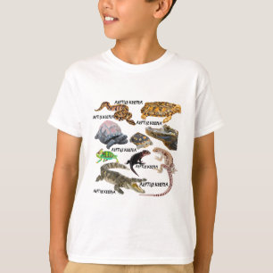 T-shirt R est pour Reptile Keeper