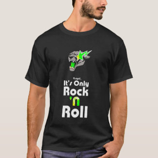 T-shirt R.EYES PANTHER GREEN " It's Only Rock 'n Roll "