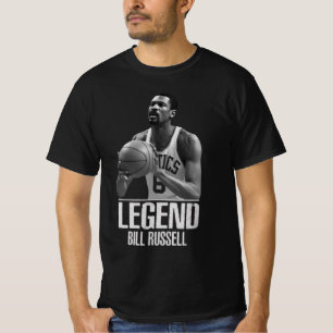 T-shirt R.I.P. Basketball Boston Bill Russell