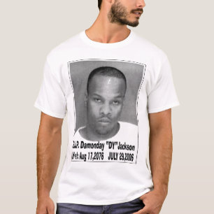 T-shirt R.I.P. Damonday "DY" / "Do You" Jackson