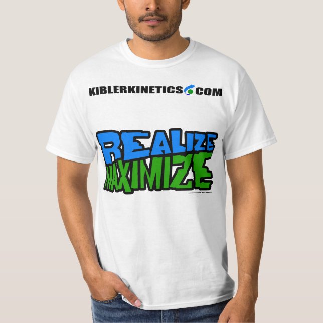 T-shirt R/M L blanc valeur de LOGO de LLC de (Devant)