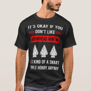 T-shirt R Personnes intelligentes Foules Arrowhead
