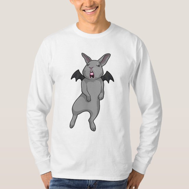 T-shirt Rabbit avec aile chauve-souris (Devant)