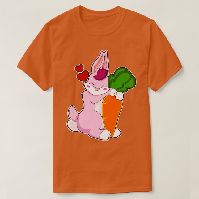 T-shirt Rabbit avec coeur pourri 2 (Design devant)