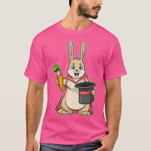 T-shirt Rabbit avec pourriture comme Magicien avec Casquet
