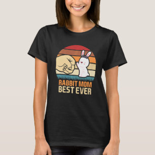 T-shirt Rabbit Maman Meilleur Jambe Costume Bunny Bunny Bu