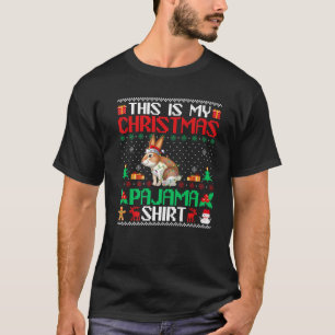 T-shirt Rabbit Noël Noël Noël Noël Noël Pyjama Chemise San