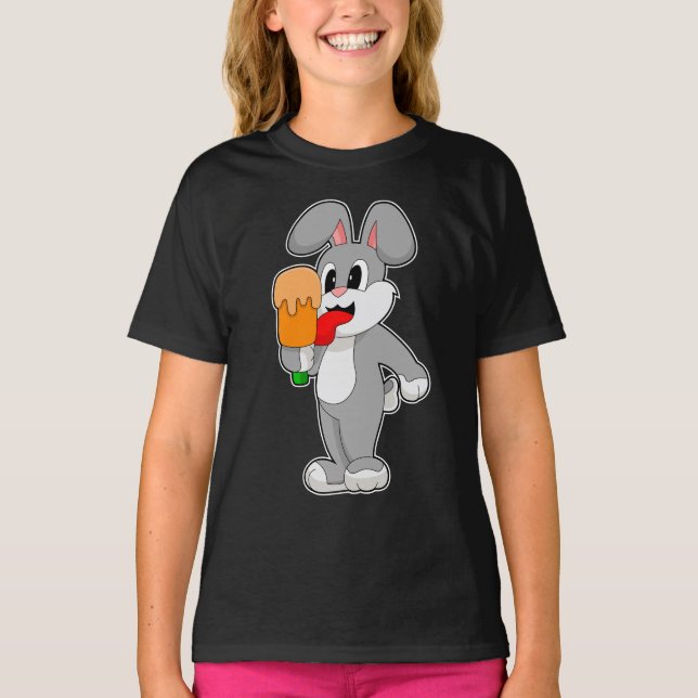 T-shirt Rabbit Popsicle (Devant)