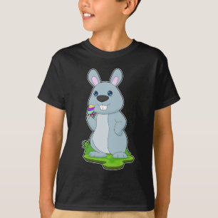 T-shirt Rabbit Popsicle