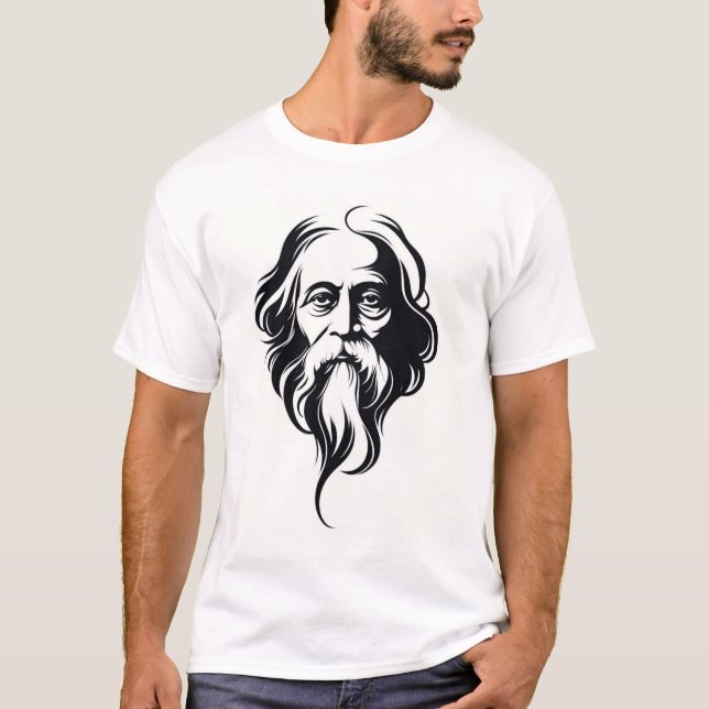 T-shirt rabindranath (Devant)