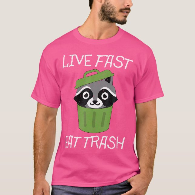 T-shirt Raccoon Camping Randonnée Funny Extérieur (Devant)
