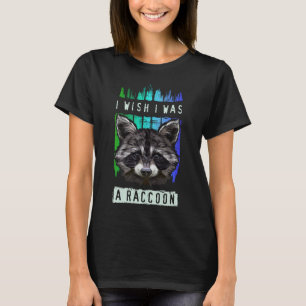 T-shirt Raccoon Lover, Jolie poubelle Panda