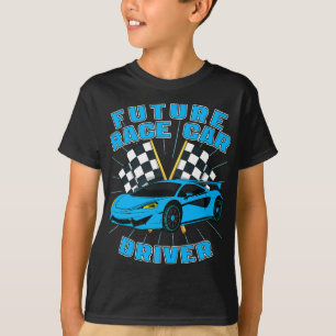 T-shirt Race Car Boys Future Race Car Driver Retour À Scho