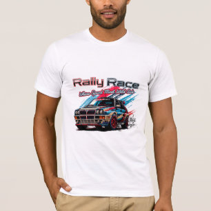 T-SHIRT RACE RALLY - LORSQUE LA VITESSE RENCONTRE LE CÔTÉ 