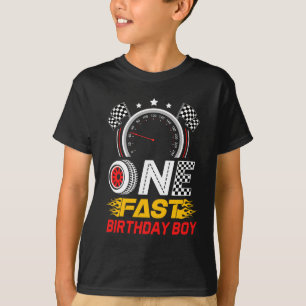 T-shirt Racer pour 1er anniversaire Un garçon d'anniversai